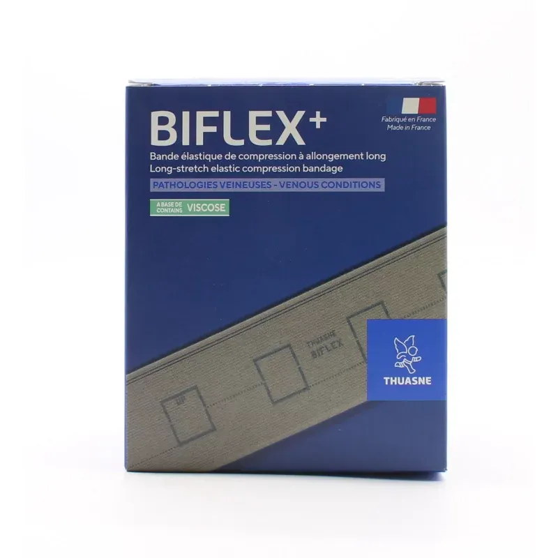 Thuasne Biflex+ Bande Elastique de Compression 16+ Légère 8cmX3,5m - Univers Pharmacie