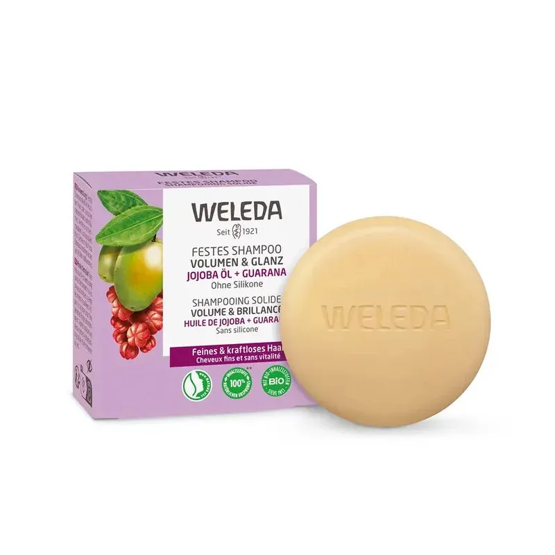 Weleda Shampooing Solide Volume & Brillance 50g - Univers Pharmacie
