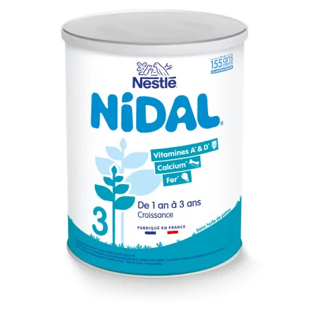 Nidal 3 Lait de Croissance 800g - Univers Pharmacie