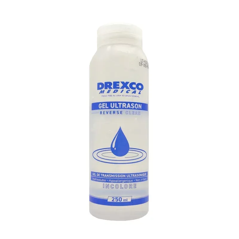 Drexco Medical Gel Ultrason Incolore 250ml - Univers Pharmacie