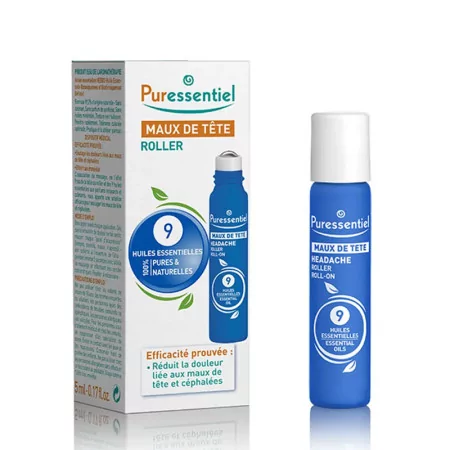 Puressentiel Roller Maux de Tête 5ml - Univers Pharmacie