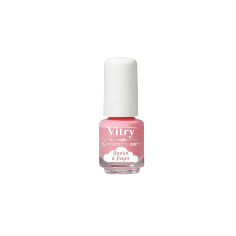 Vitry Vernis à Ongles à l'Eau Barbe à Papa 4ml - Univers Pharmacie