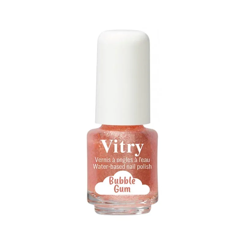 Vitry Vernis à Ongles à l'Eau Bubble Gum 4ml - Univers Pharmacie