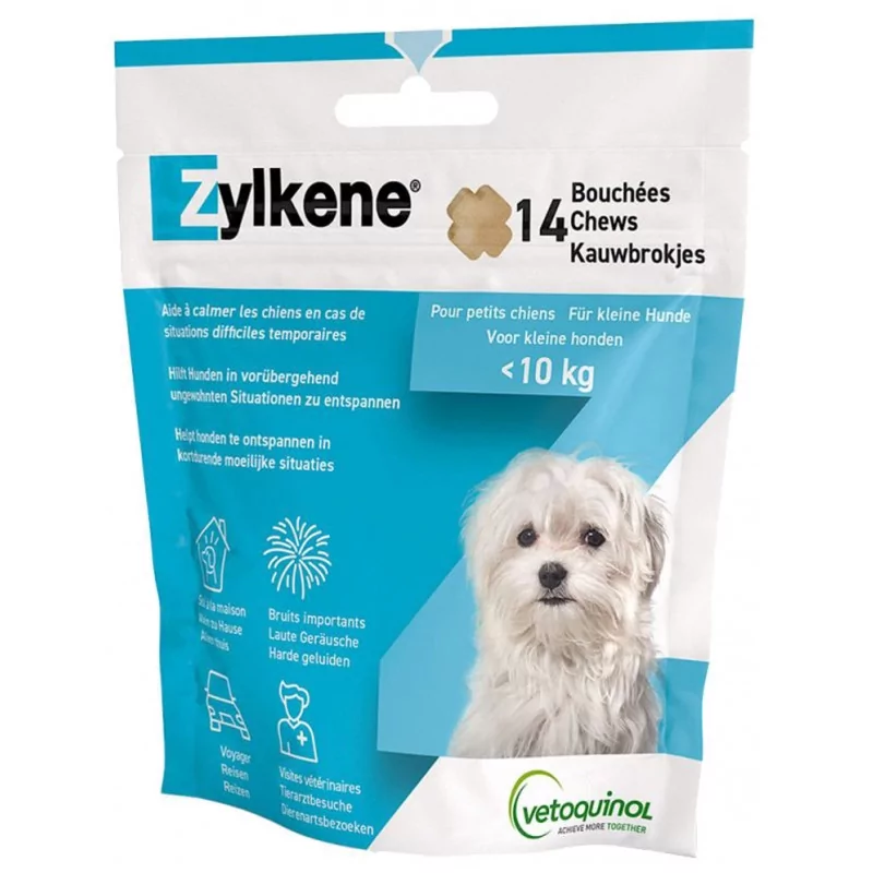 Vetoquinol Zylkene Petits Chiens 14 bouchées - Univers Pharmacie