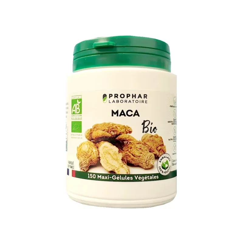 Prophar Maca Bio 150 max-gélules végétales - Univers Pharmacie