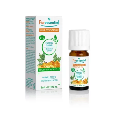 Puressentiel Huile Essentielle Encens Oliban Bio 5ml - Univers Pharmacie