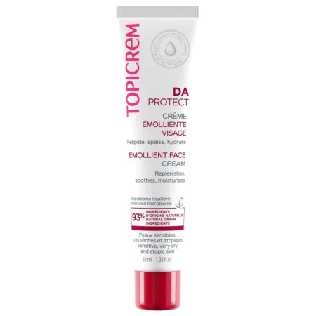 Topicrem DA PROTECT Crème Émolliente Visage 40ml - Univers Pharmacie