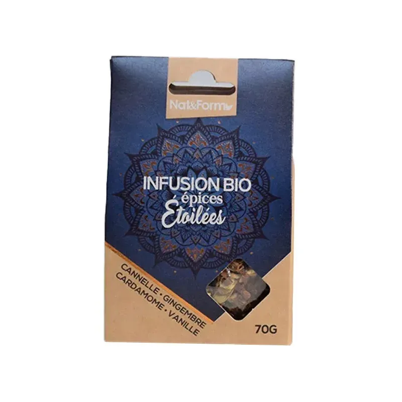 Nat & Forme Infusion Epices Etoilées 70g - Univers Pharmacie