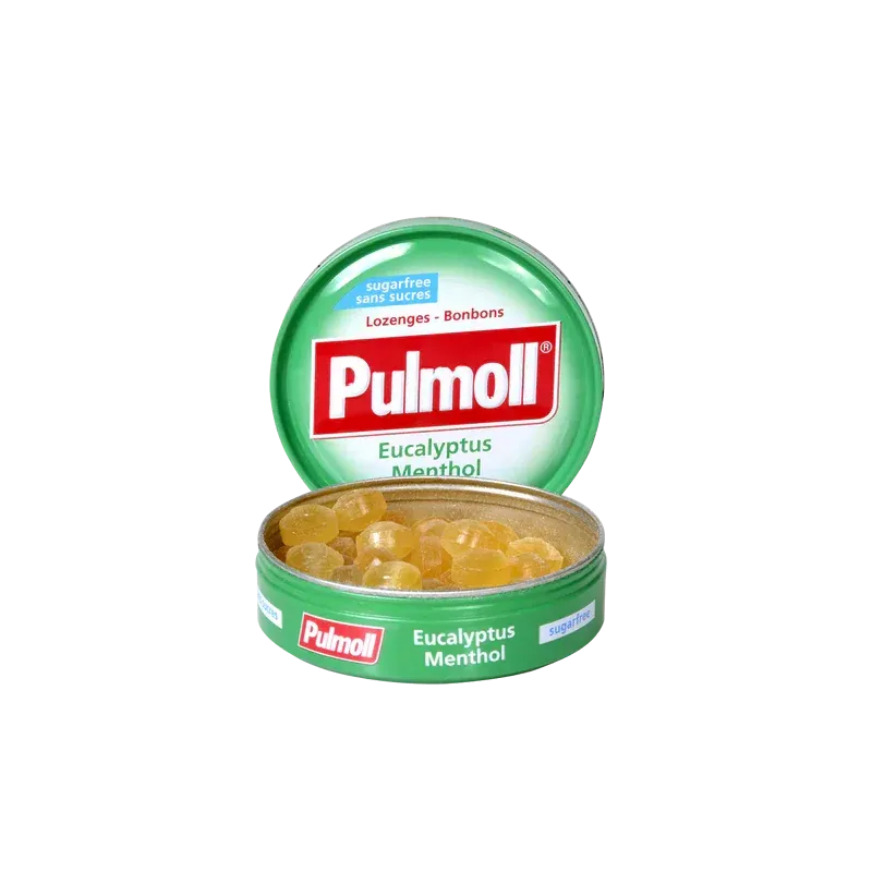 Pulmoll Eucalyptus Menthol Pastilles 45g - Univers Pharmacie