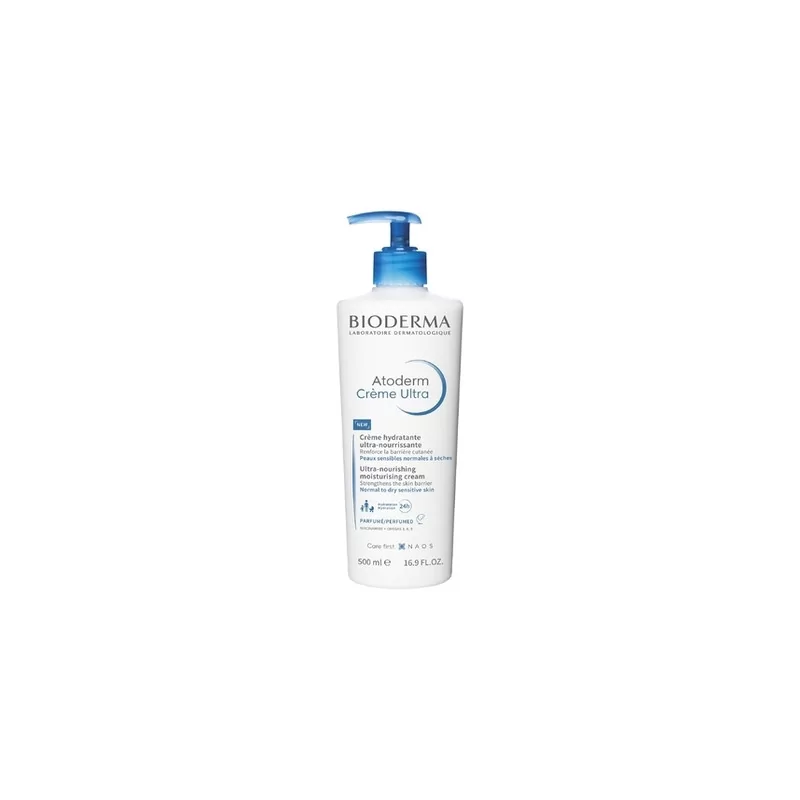 Bioderma Atoderm Crème Ultra Crème Hydratante Ultra-nourrissante 500ml - Univers Pharmacie