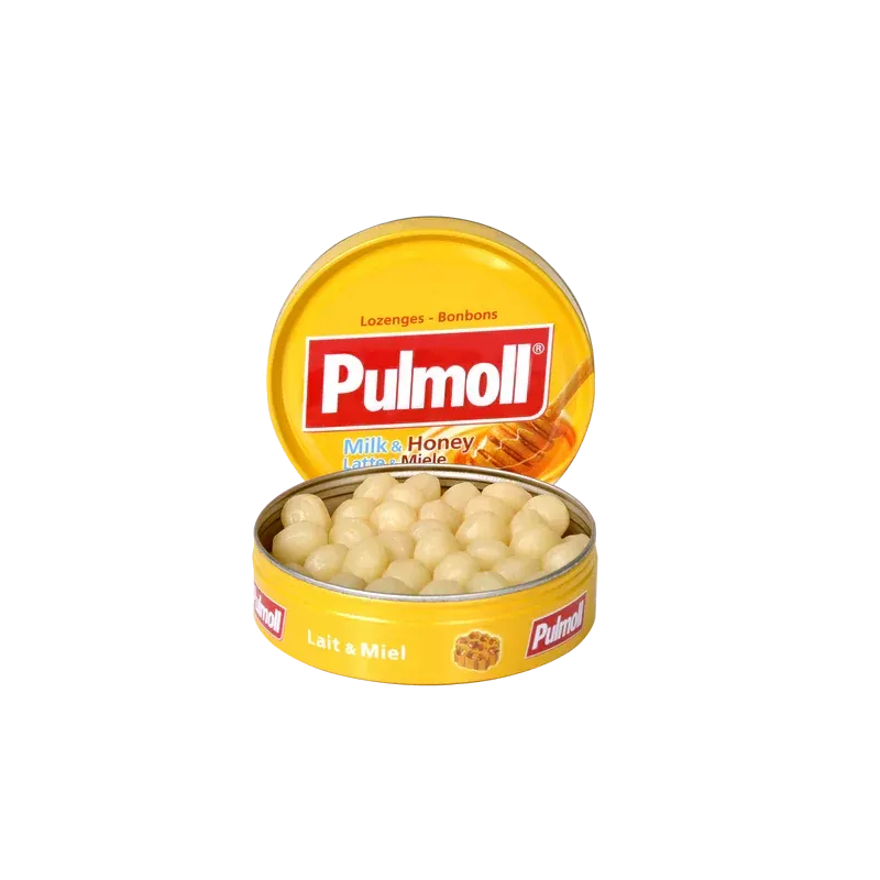 Pulmoll Lait/Miel Pastilles 75g - Univers Pharmacie