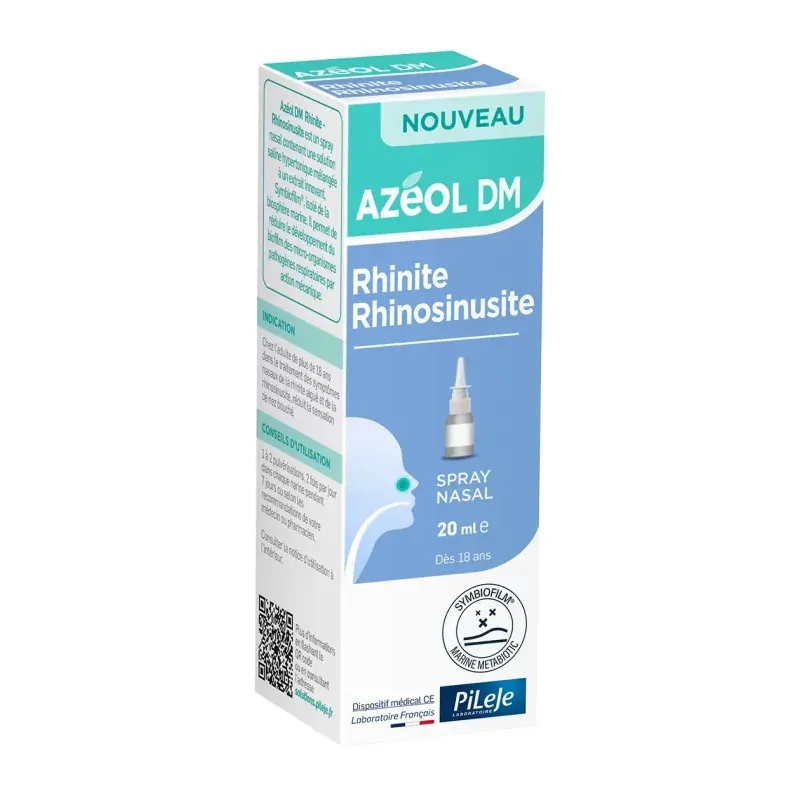 PiLeJe Azéol DM Spray Nasal Rhinite Rhinosinusite 20ml - Univers Pharmacie