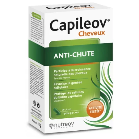 Capileov Cheveux Anti-chute 3x30 gélules - Univers Pharmacie