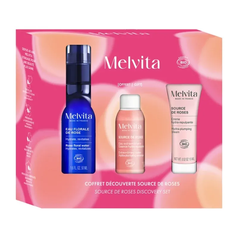 Melvita Coffret Découverte de Roses - Univers Pharmacie