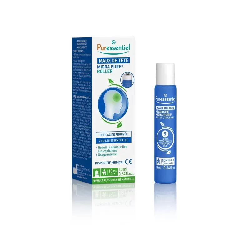 Puressentiel Migra Pure Roller 10ml - Univers Pharmacie