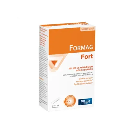 PiLeJe Formag Fort Goût Pêche 15 sticks - Univers Pharmacie