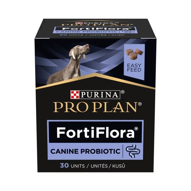 Purina ProPlan Fortiflora Canine Probiotic 30 comprimés - Univers Pharmacie