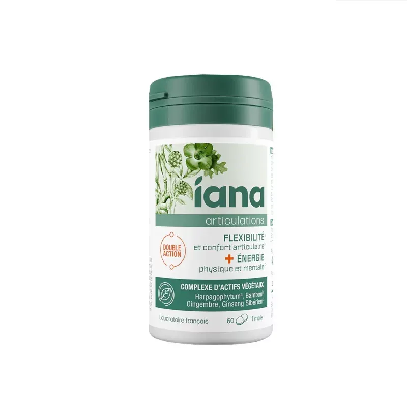 Iana Articulation et Energie 60 gélules - Univers Pharmacie