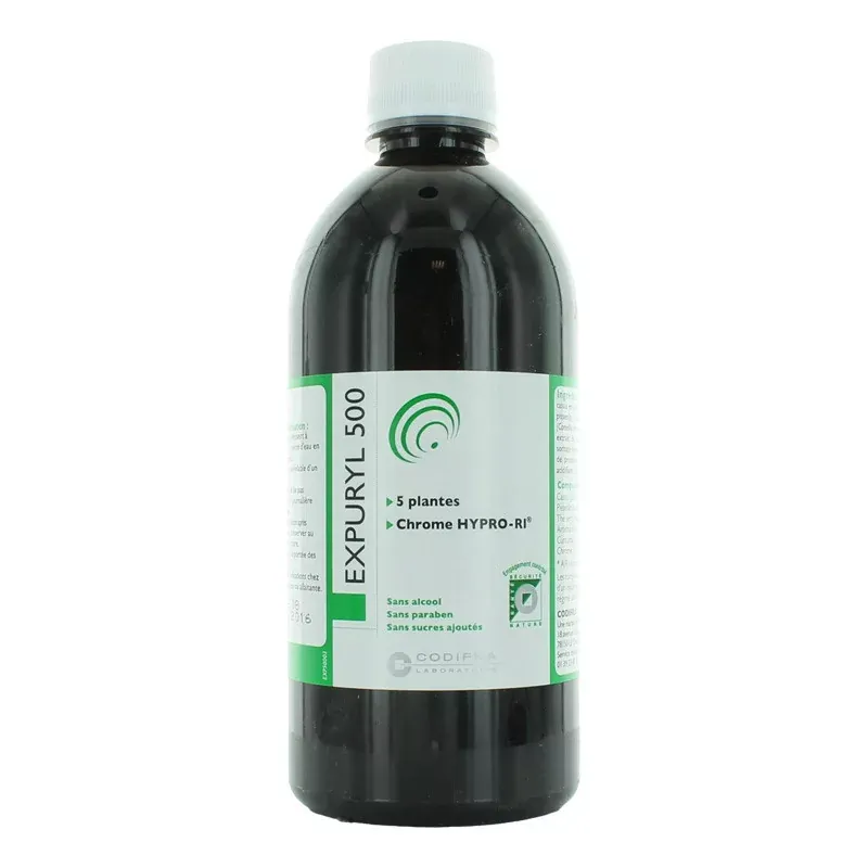 Codifra Expuryl 500 5 Plantes 500ml - Univers Pharmacie