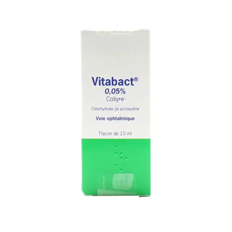 Vitabact 0,05% Collyre Antiseptique 10ml - Univers Pharmacie