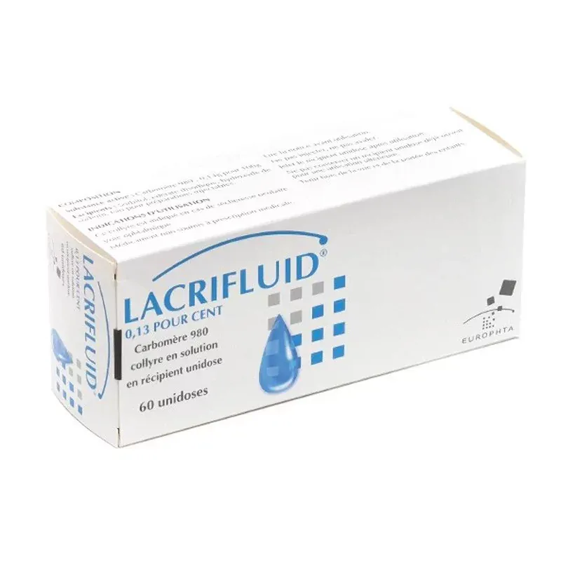 Lacrifluid 0.13% Collyre 60 unidoses - Univers Pharmacie