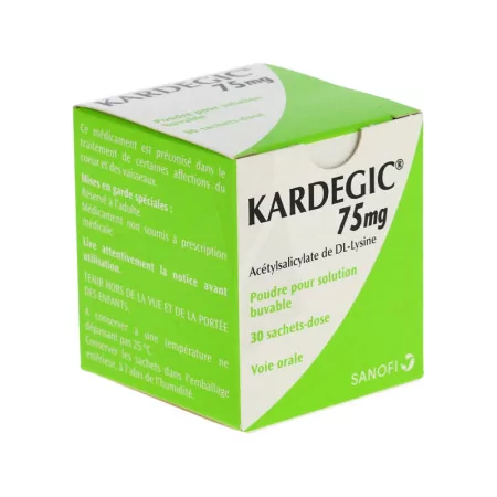 Kardegic 75mg 30 sachets-doses - Univers Pharmacie