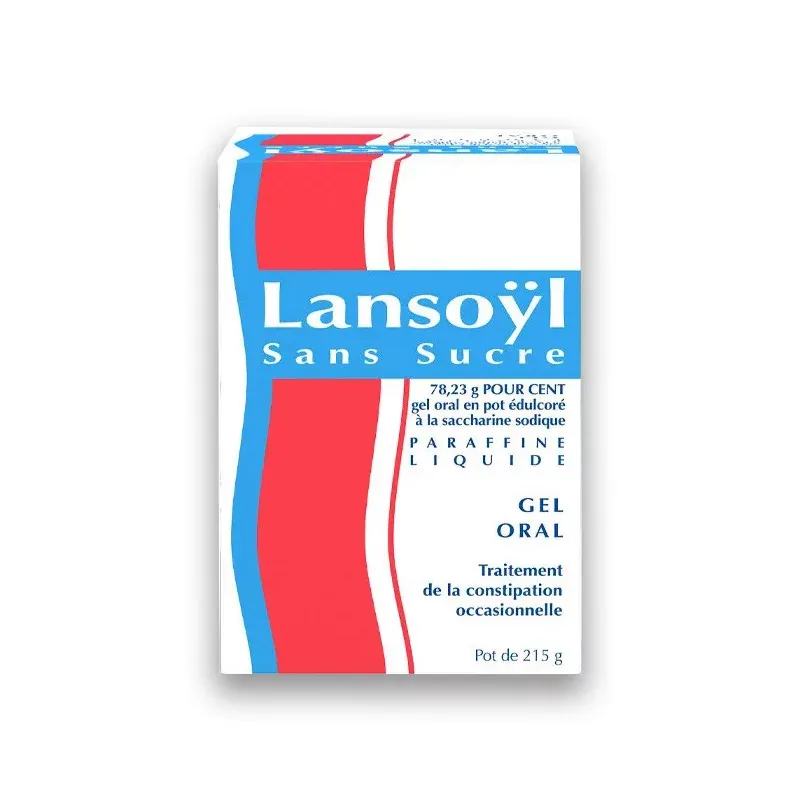 Lansoÿl Sans Sucre Gel Oral Framboise 215g - Univers Pharmacie