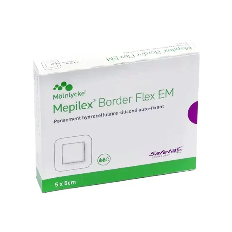 Mepilex Pansements Border Flex EM 5X5cm 10 pièces - Univers Pharmacie Mepilex Pansements Border Flex EM 5X5cm 10 pièces - Univers Pharmacie