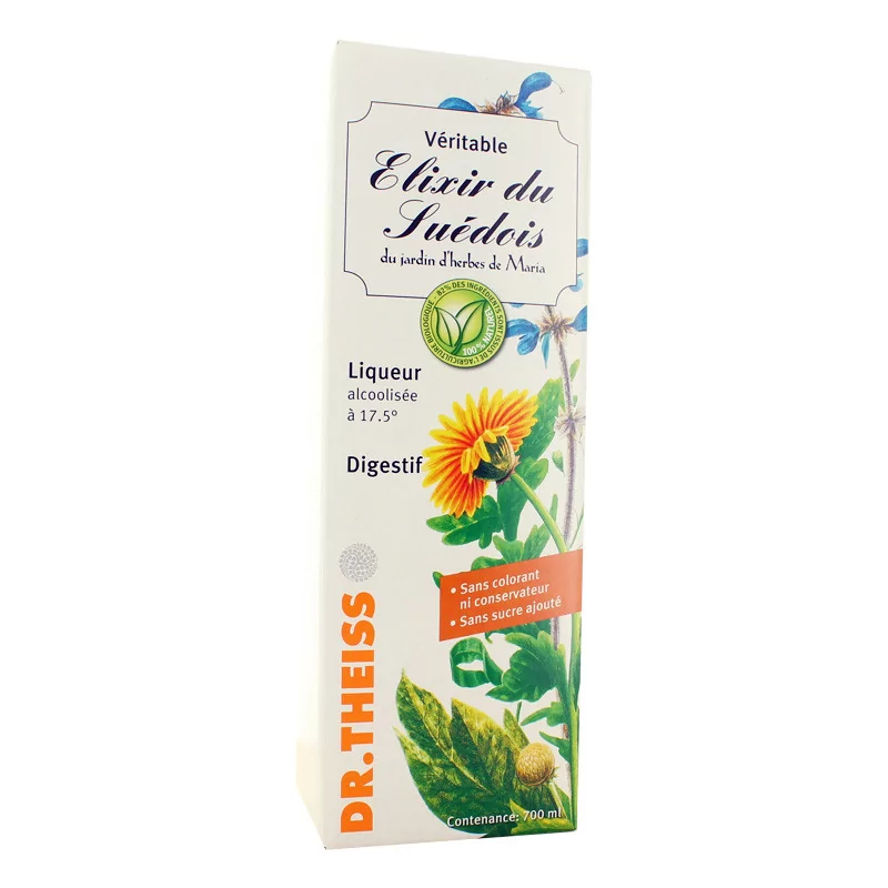 Dr Theiss Véritable Élixir du Suédois 700ml - Univers Pharmacie