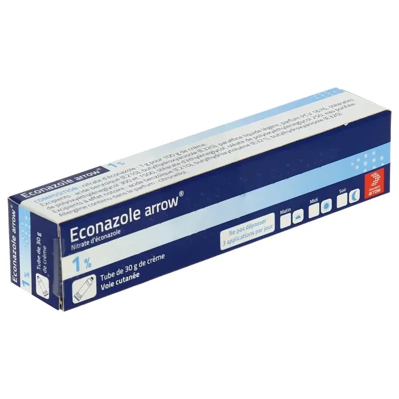 Econazole Arrow 1% Crème 30g - Univers Pharmacie