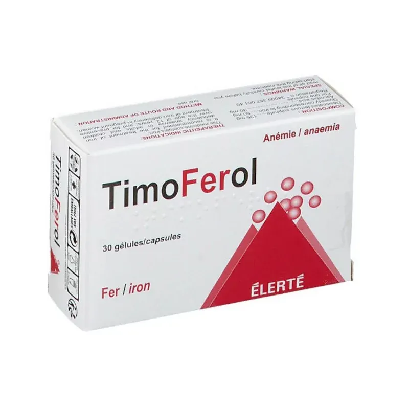 Timoferol 30 gélules - Univers Pharmacie Timoferol 30 gélules - Univers Pharmacie