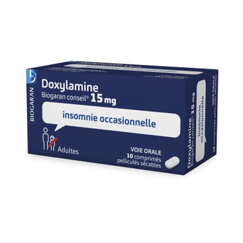 Doxylamine Biogaran Conseil 15mg 10 comprimés - Univers Pharmacie