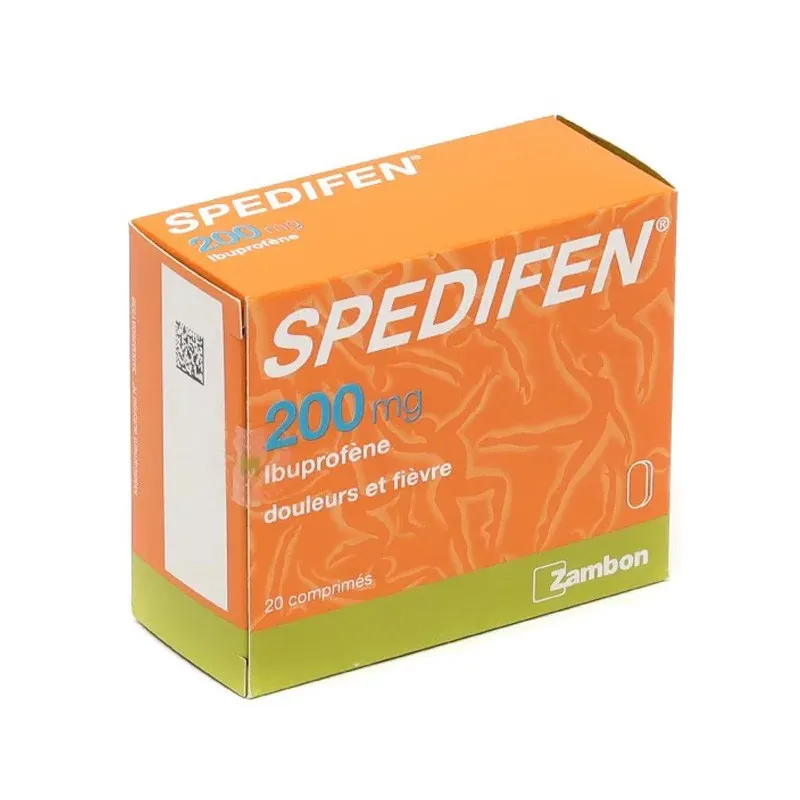 Spedifen 200mg Ibuprofène 20 comprimés - Univers Pharmacie