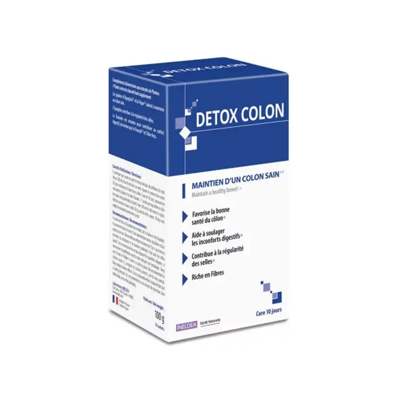 Detox Colon Maintien d'un Colon Sain 10 sachets - Univers Pharmacie Detox Colon Maintien d'un Colon Sain 10 sachets - Univers Pharmacie
