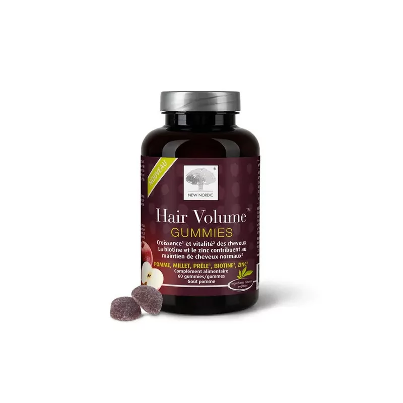 New Nordic Hair Volume 60 gummies - Univers Pharmacie