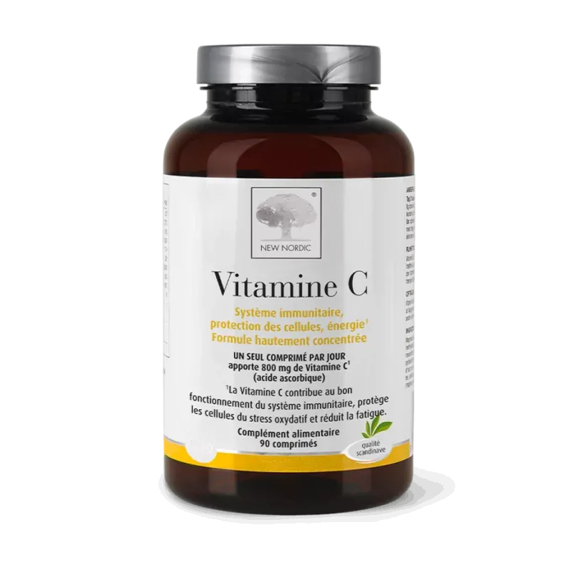 New Nordic Vitamine C 90 comprimés - Univers Pharmacie