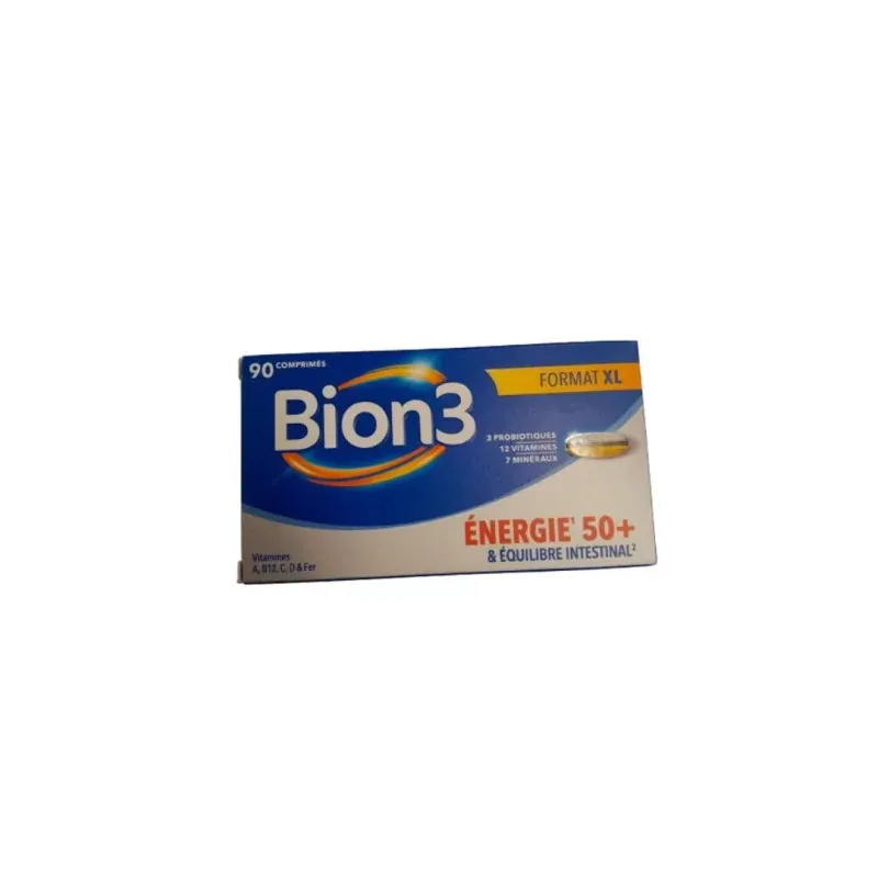 Bion3 Vitalité 50+ 90 comprimés - Univers Pharmacie