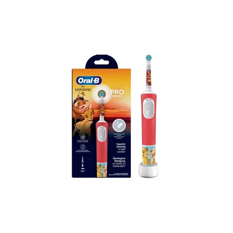 Oral-B Pro Kids 3+ Brosse à Dents Électrique Roi Lion - Univers Pharmacie