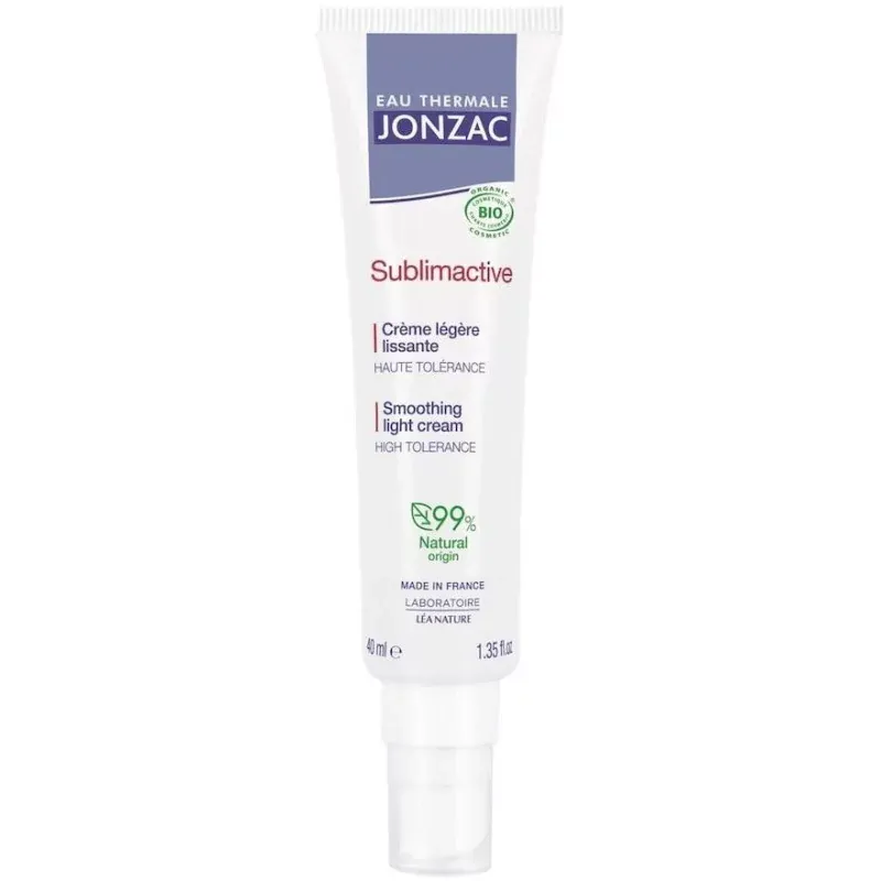 Jonzac Sublimactive Crème Légère Lissante Bio 40ml - Univers Pharmacie