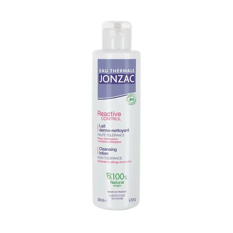 Jonzac Reactive Control Lait Dermo-Nettoyant Bio 200ml - Univers Pharmacie