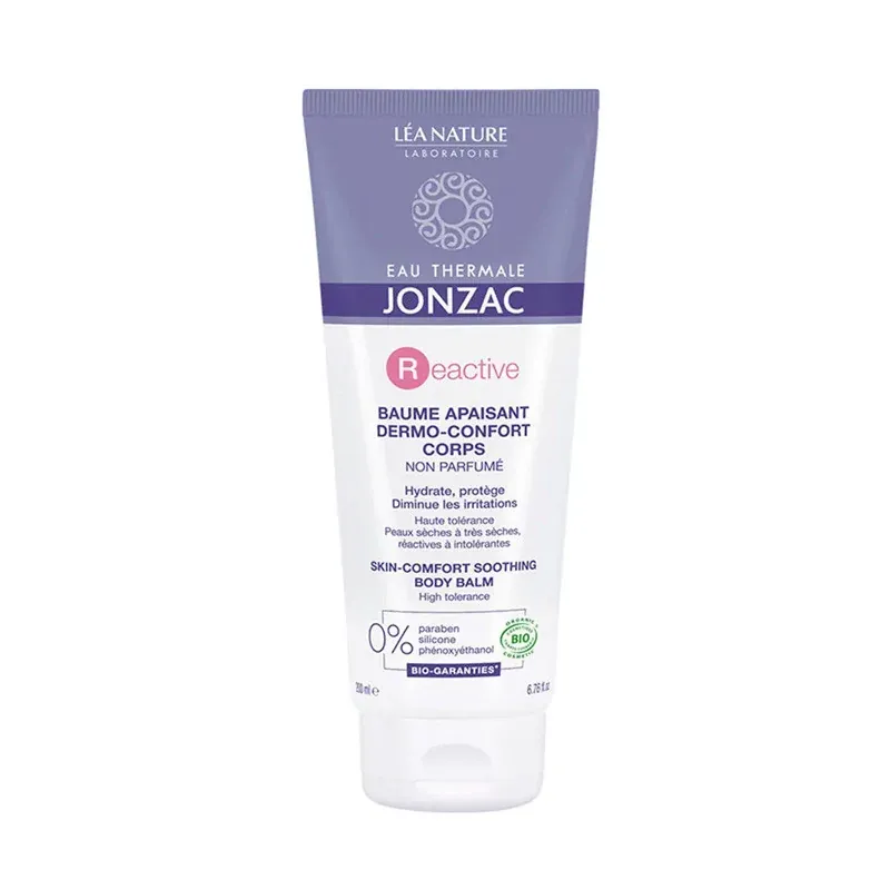 Jonzac Reactive Baume Apaisant Dermo-confort Corps 200ml - Univers Pharmacie