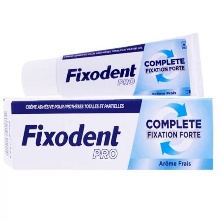 Fixodent Pro Complete Fixation Forte 47g - Univers Pharmacie