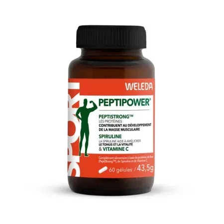 Weleda Sport Peptipower Peptistrong 60 gélules - Univers Pharmacie