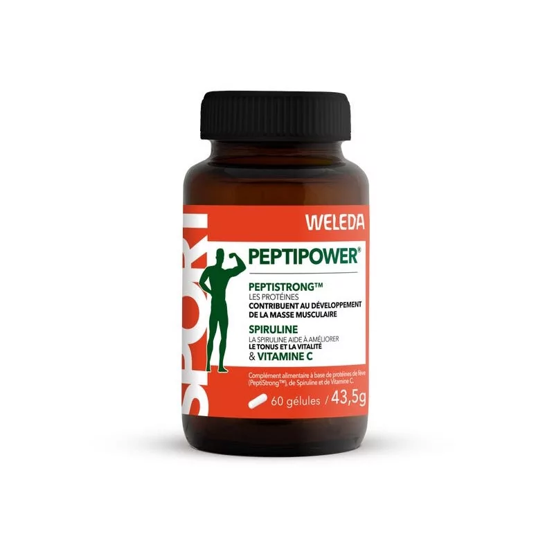 Weleda Sport Peptipower Peptistrong 60 gélules - Univers Pharmacie