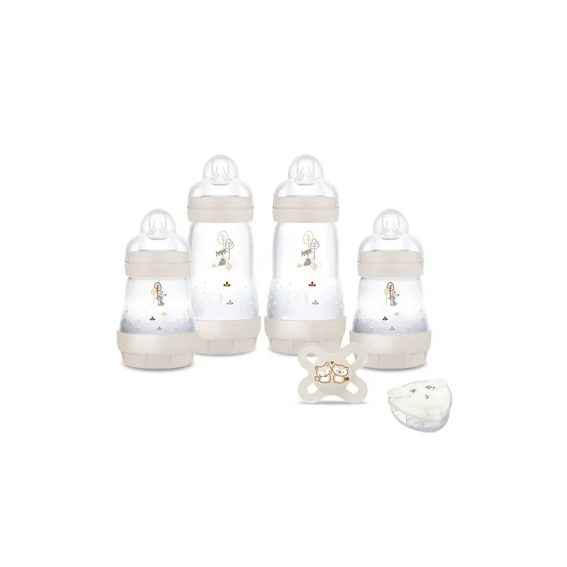 MAM Coffret de Naissance Biberons + Sucette + Boîte Doseuse 0-6 ans - Univers Pharmacie