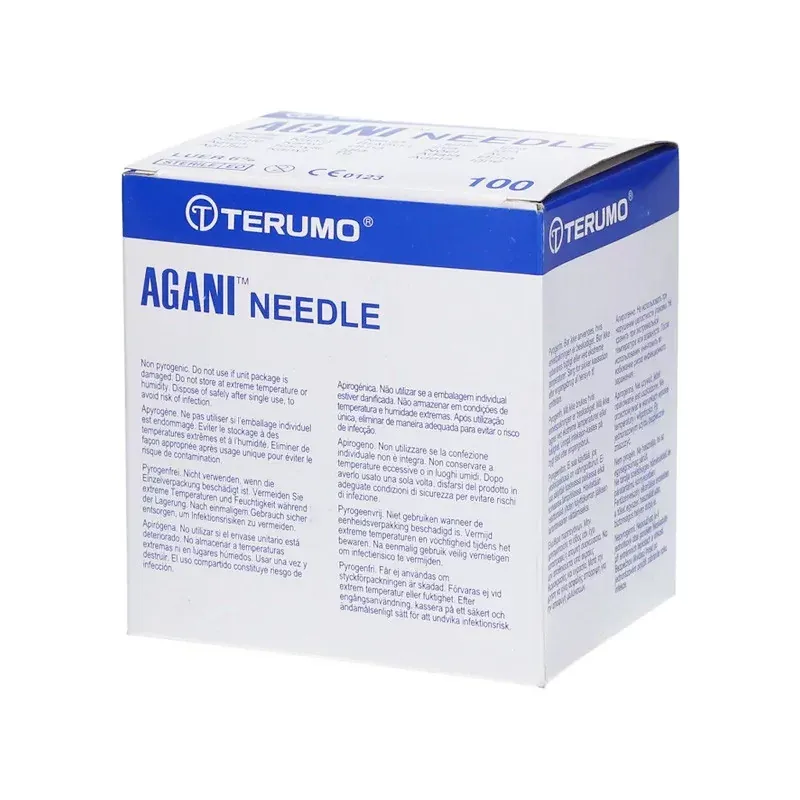 Terumo Agani Aiguilles Hypodermiques 21G (0.8X50mm) X100 - Univers Pharmacie