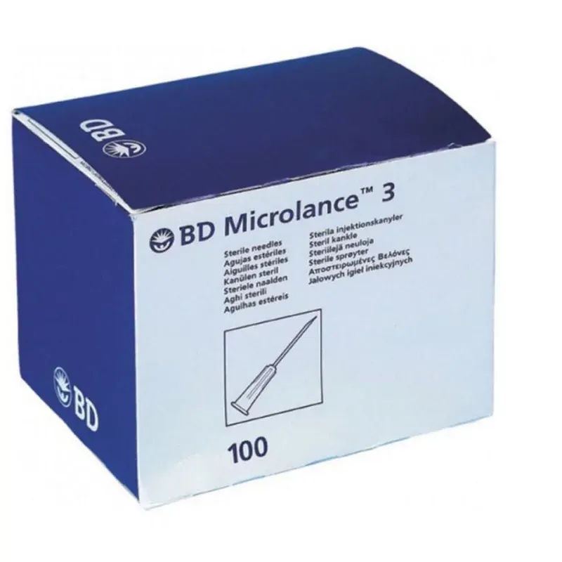 BD Microlance Aiguilles Hypodermiques 26G (0.45X16mm) X100 - Univers Pharmacie