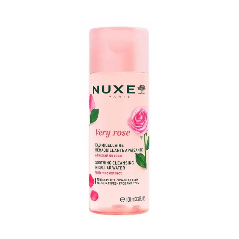 Nuxe Very Rose Eau Micellaire Démaquillante Apaisante 100ml - Univers Pharmacie
