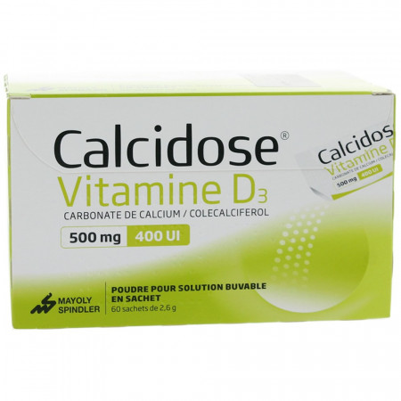 Calcidose Vitamine D 60 sachets