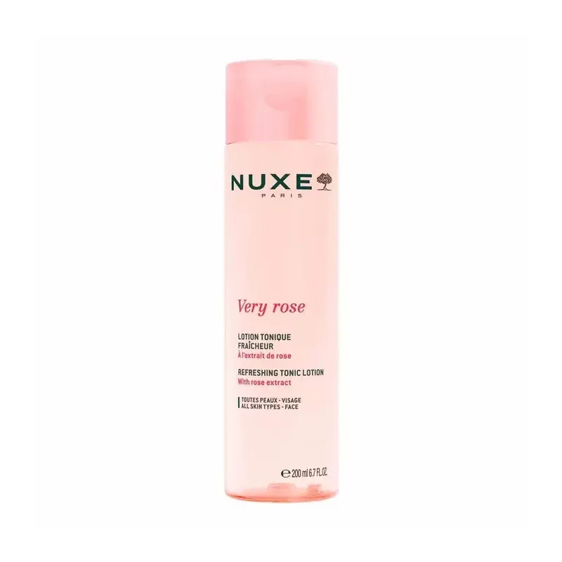 Nuxe Very Rose Lotion Tonique Fraîcheur 200ml - Univers Pharmacie